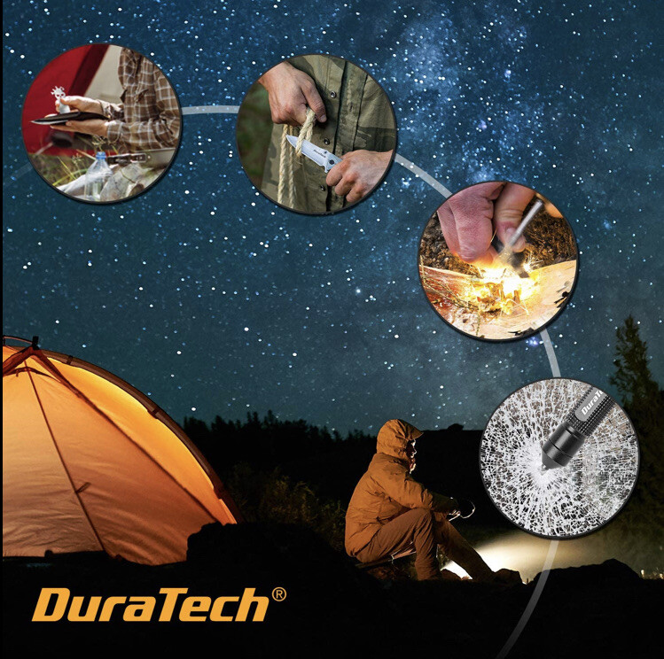 DURATECH Tactical Folding Knife, Multitool Combo Kit, Tactical Survival Tools