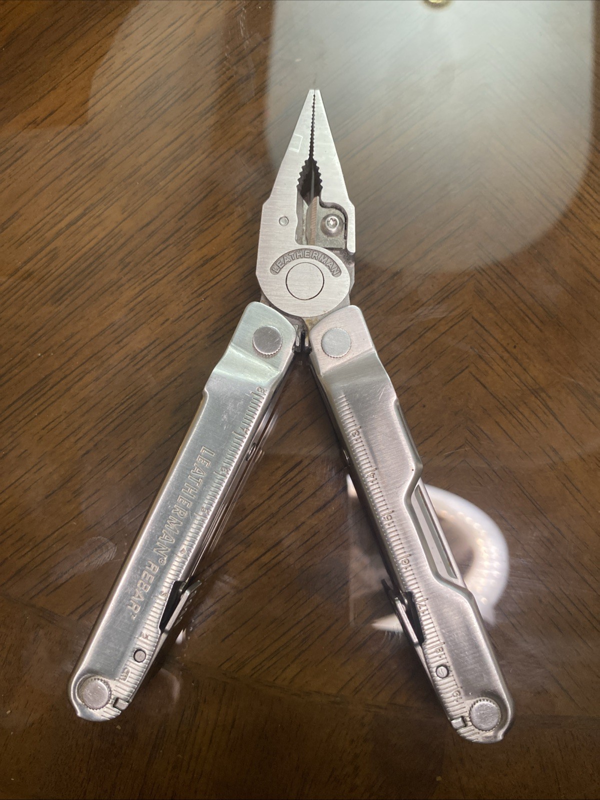 Leatherman Rebar Multi-Tool with Sheath Pliers and Knife 17 Tools, Locking Blade