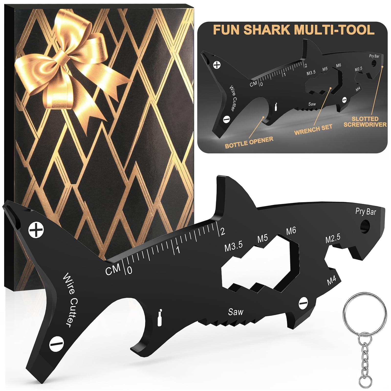 Funny Shark Gifts for Men – Cool Graduation Gift for Him, Unique Fathers Day …