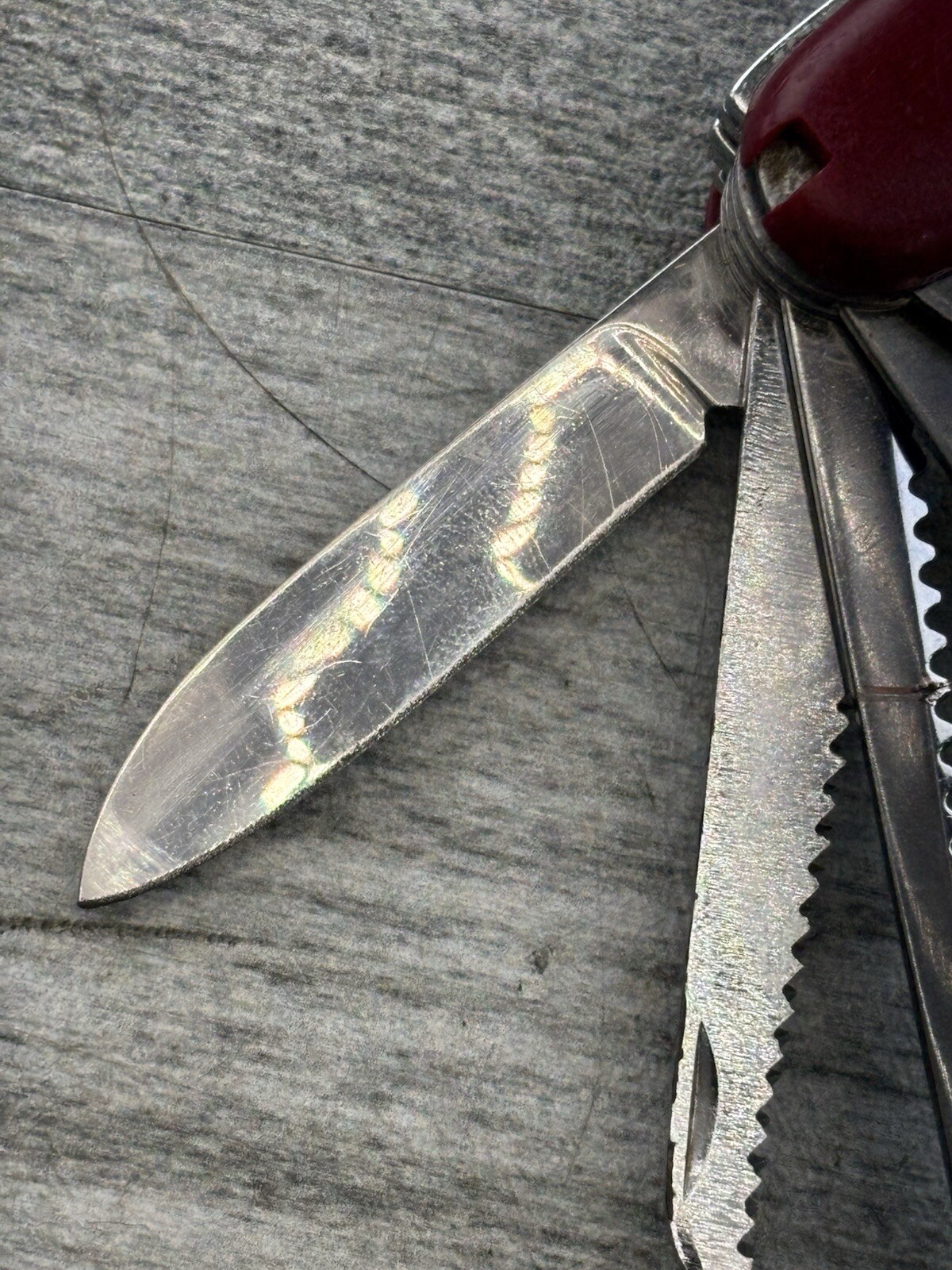 Swiss Army Camping Hiking Survival Multi Tool Pocket Knife Outdoors Prepper 3.5”