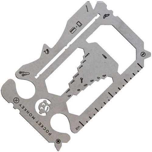 Zootility Pocket Monkey-X Wallet TSA Compliant Multi Tool