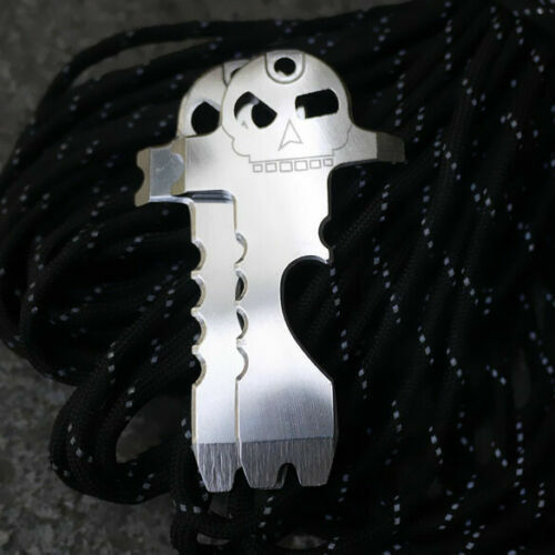 WADSN Stainless Steel Tactical Multi-functional Pocket Tool Key Ring Keychain