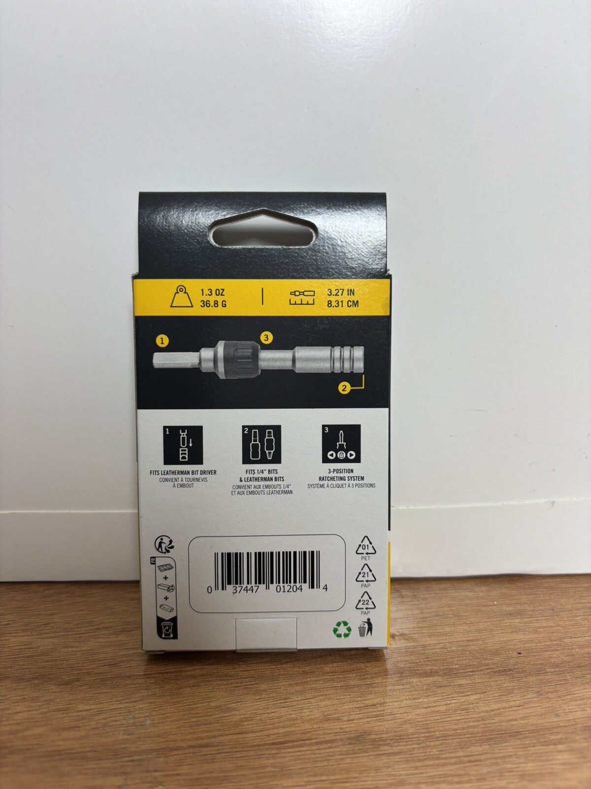 Leatherman Ratchet Driver 1/4 Inch Bits 931032 New in Box