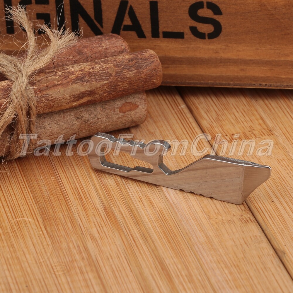 Mini Pocket Multi EDC Tool Pry Bar Bottle Opener Screwdriver Survival Keychain
