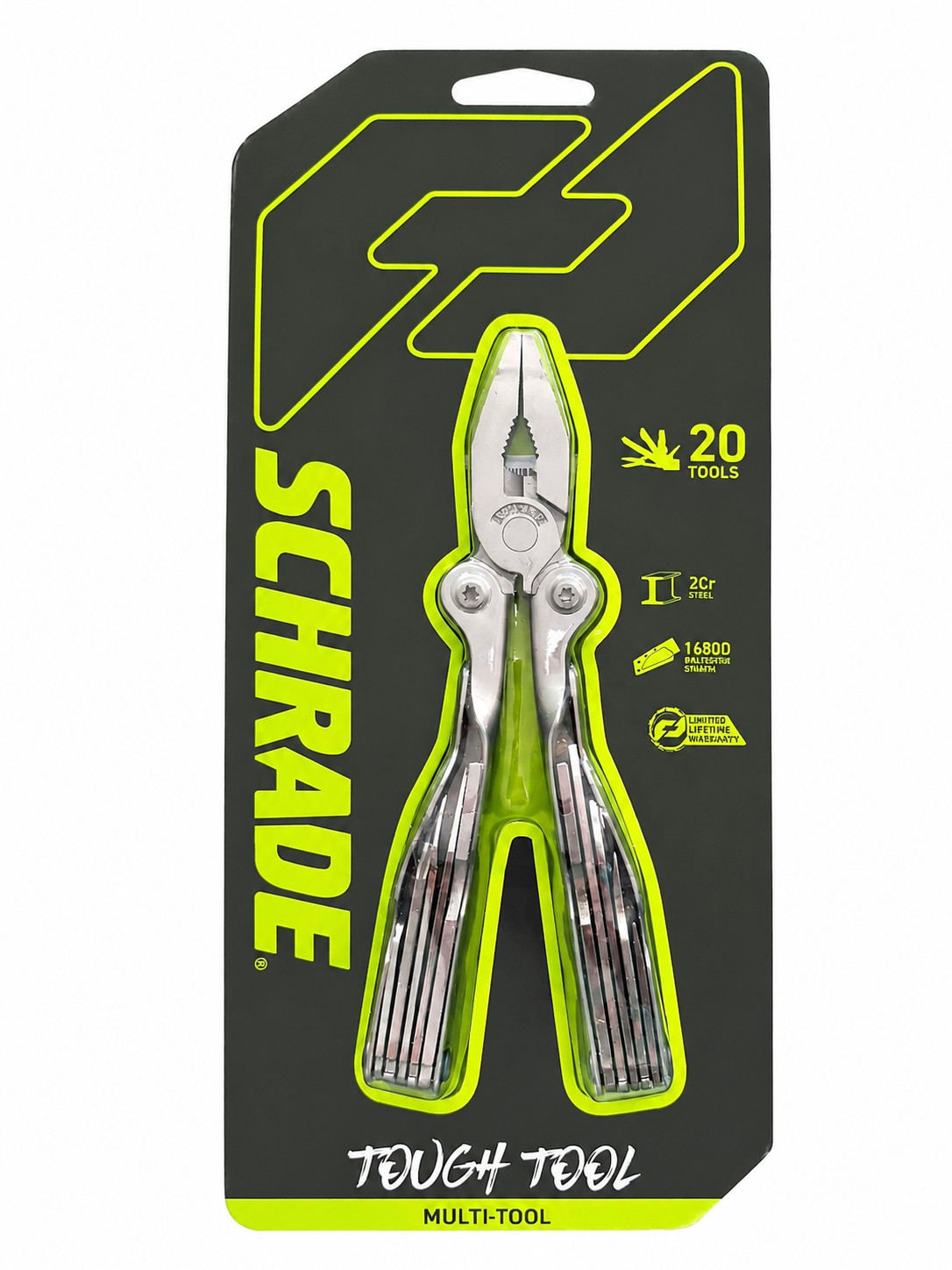 Schrade Delta Class Tough Tool with Stainless Steel 20 Piece Tough Multi-Tool…