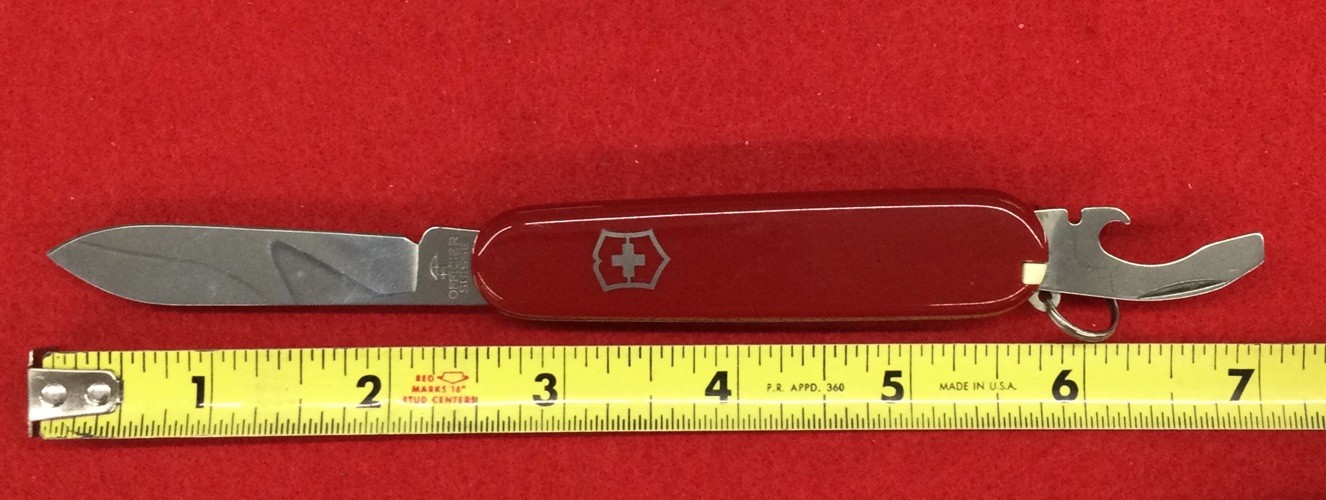 Victorinox Swiss Army Equipped 2 Blade Pocketknife, Tin Box C-2 #116