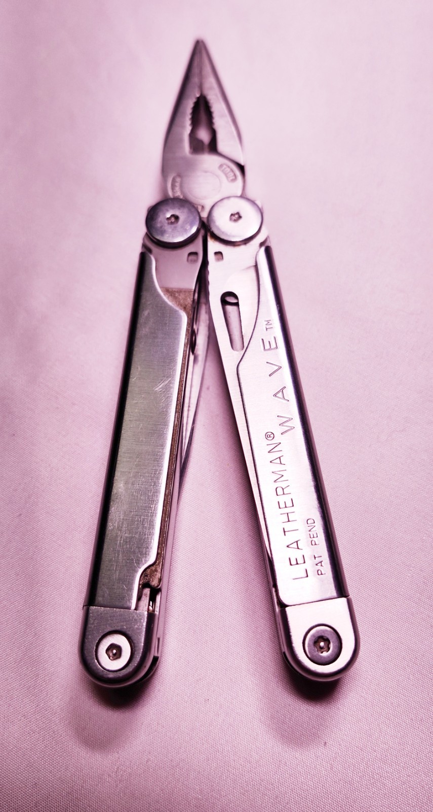 Leatherman Wave PAT PEND 1998–2000 Early First Gen + Leather Sheath Vintage