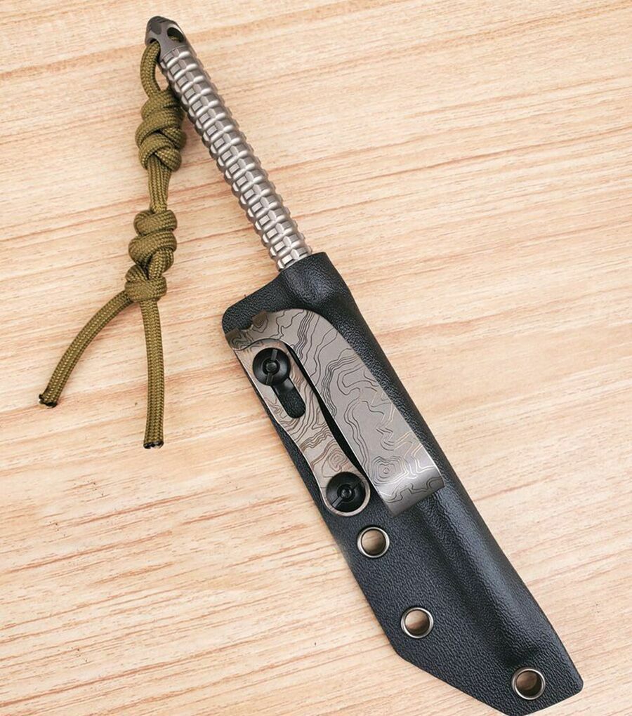 New TC4 Tea EDC Tool Tactical K Sheath Crowbar