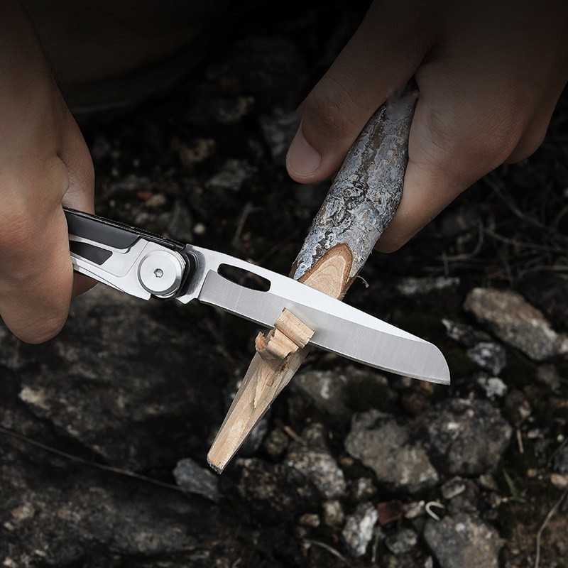 Folding Scissors Multitool EDC Pocket Utility Tool Camping Outdoor Repair Tool