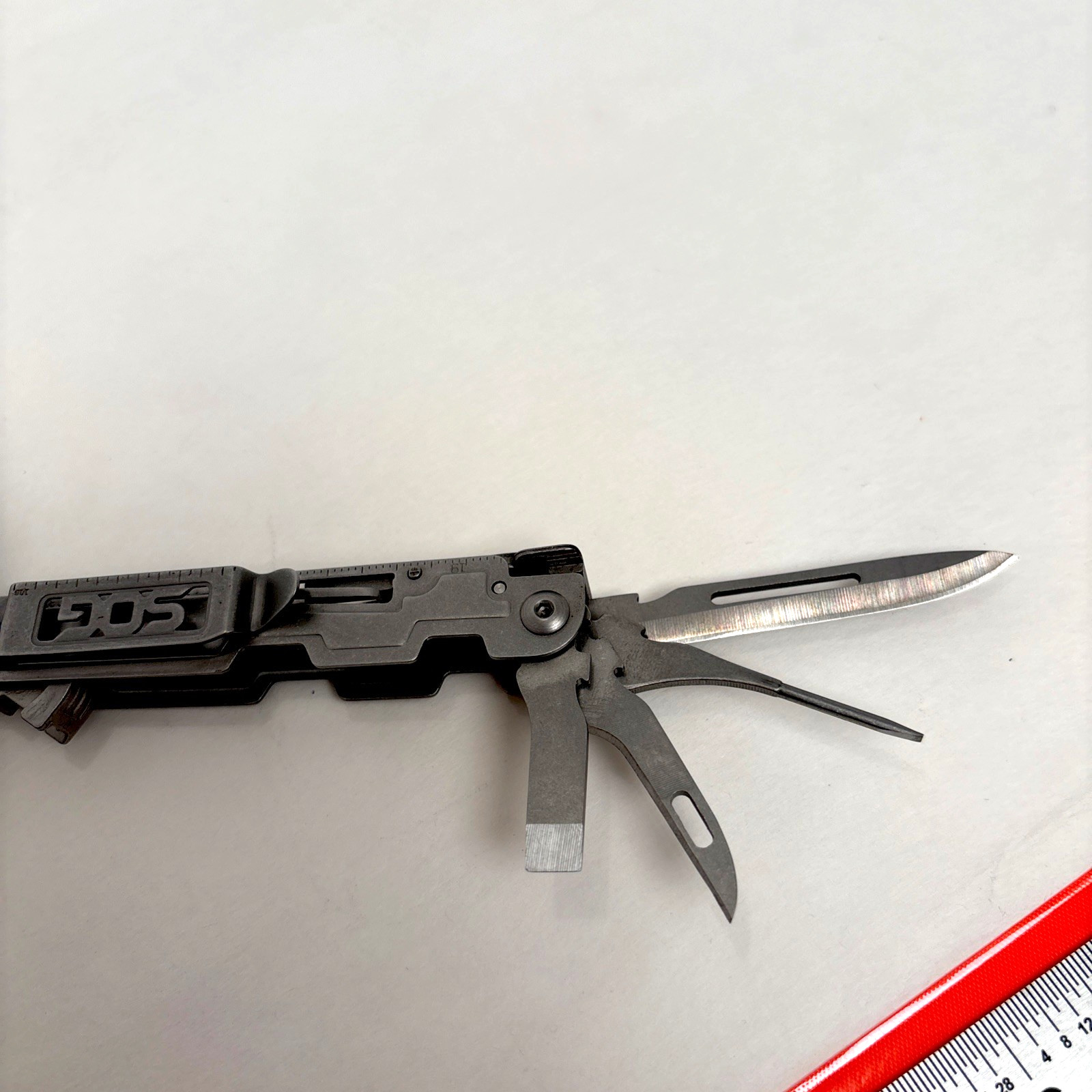 SOG PowerAccess Multi Tool w/ Hex Bit Kit & Sheath Stainless EDC Pliers Knife