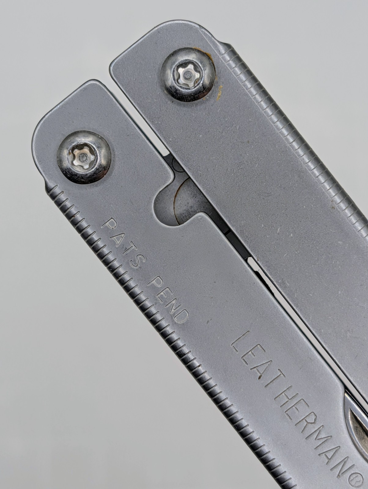 Leatherman SideClip Multi-Tool, Rare Retired Pats Pend Plier, Knife W/Belt Clip