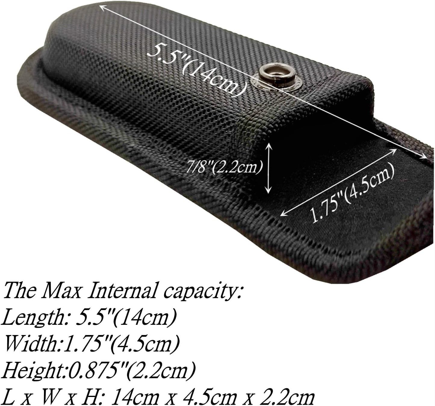 .Multitool Belt Sheath for Leatherman Gerber Nylon Knife Pouch Snap Closure