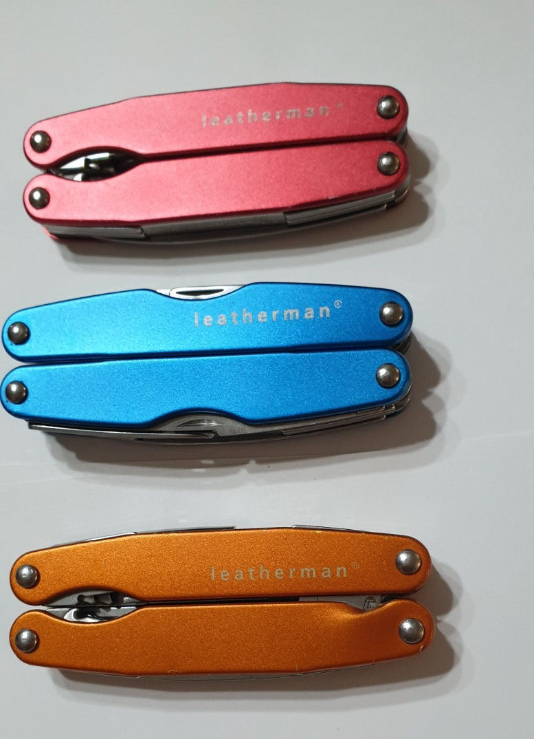 🔥 Leatherman Juice C2 S2 CS4 Set Blue Orange Red Retired MultiTool Collectable