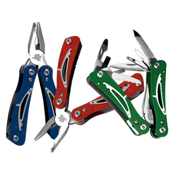 12-in-1 Anodized Aluminum Mini Multi Pliers Set w Merchandising Box