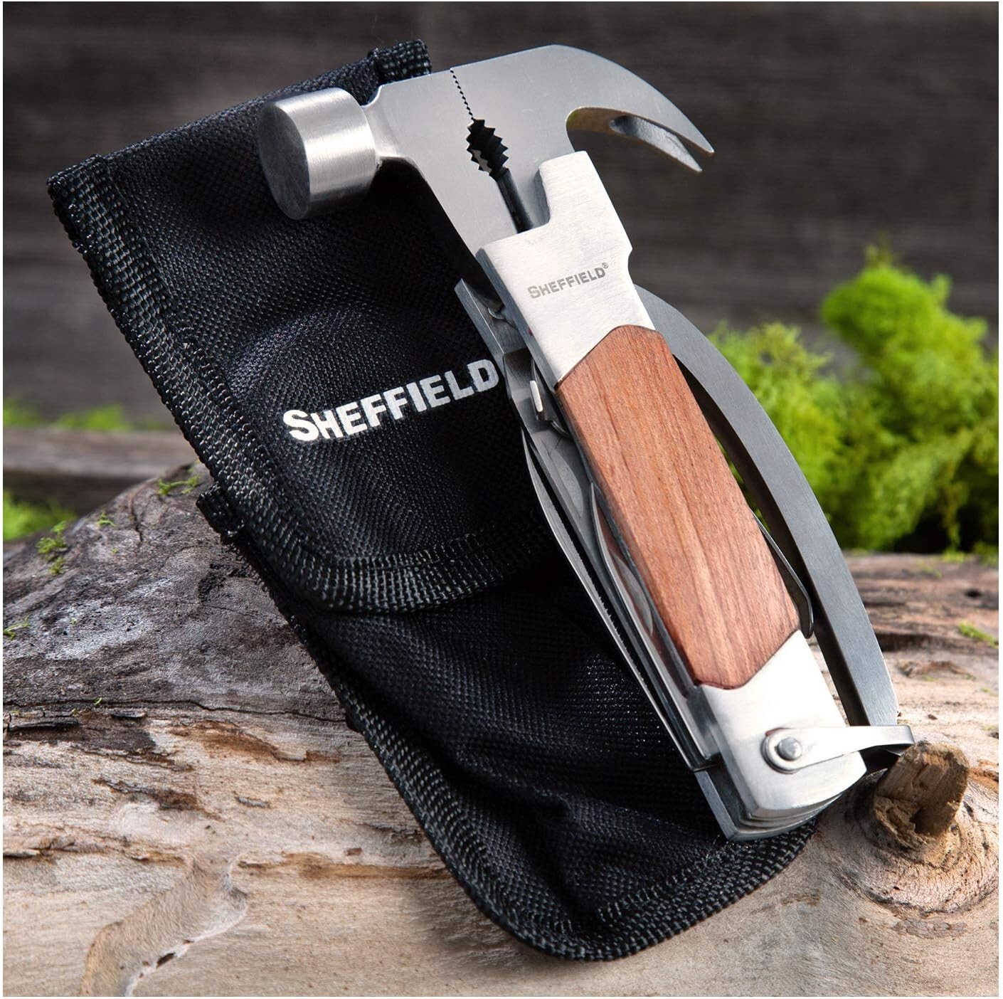 All-in-One 14-in-1 Hammer Multi Tool for Home Repair & Outdoor Adventures