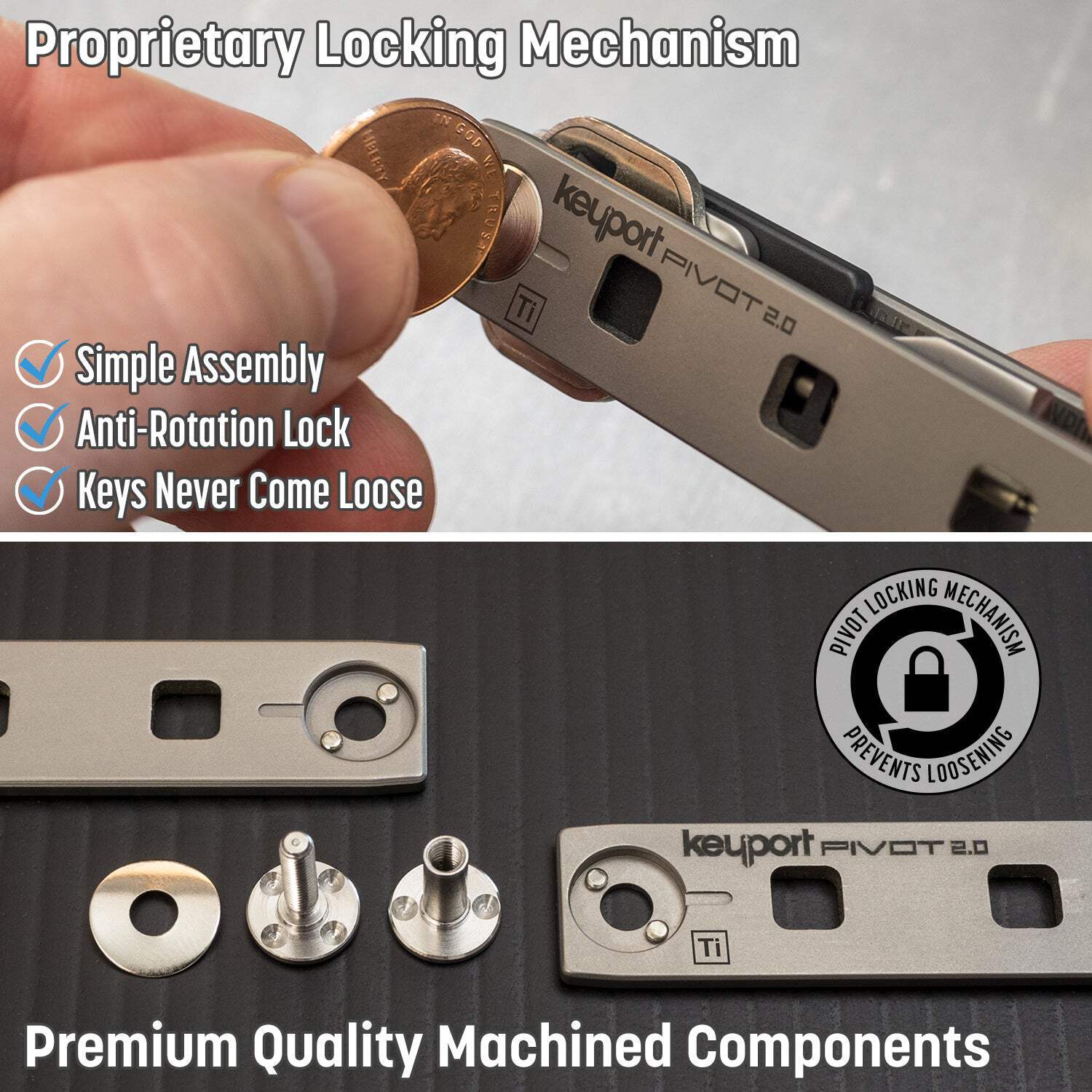 Keyport Pivot 2.0 – Titanium