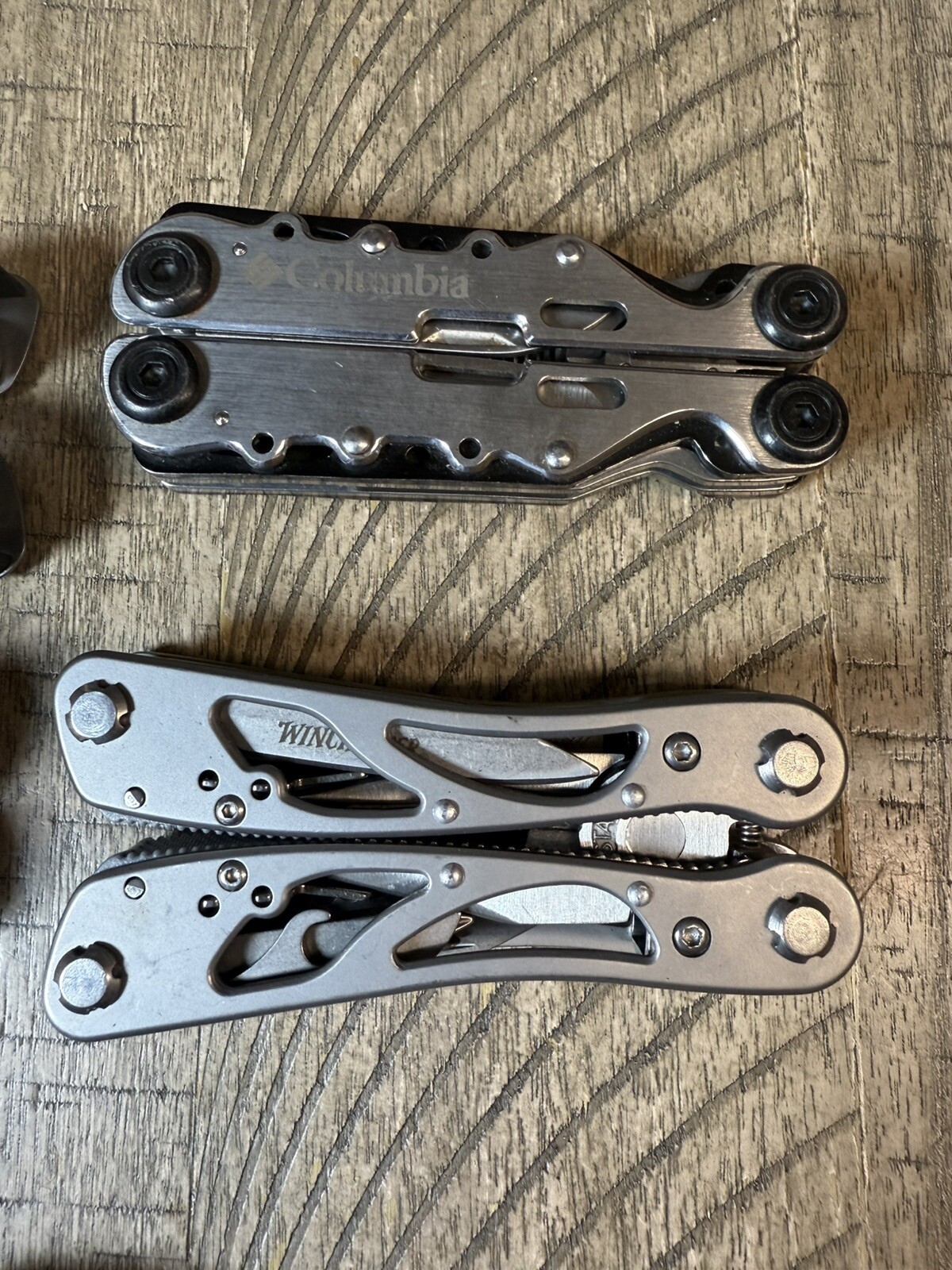 Lot of 5 Multi-Tools Various Name Brands Winchester Stanley Dewalt Hyper Tough