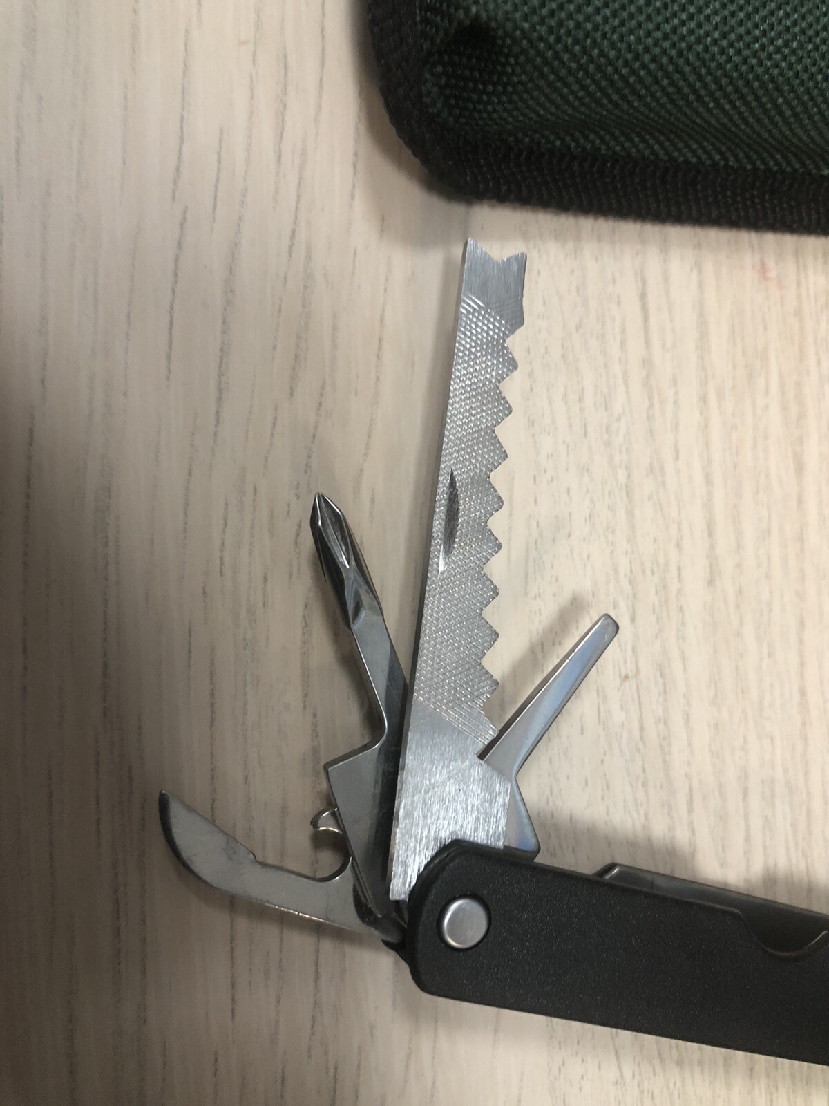 Vintage Barlow Folding Pliers Multi Tool with Pouch