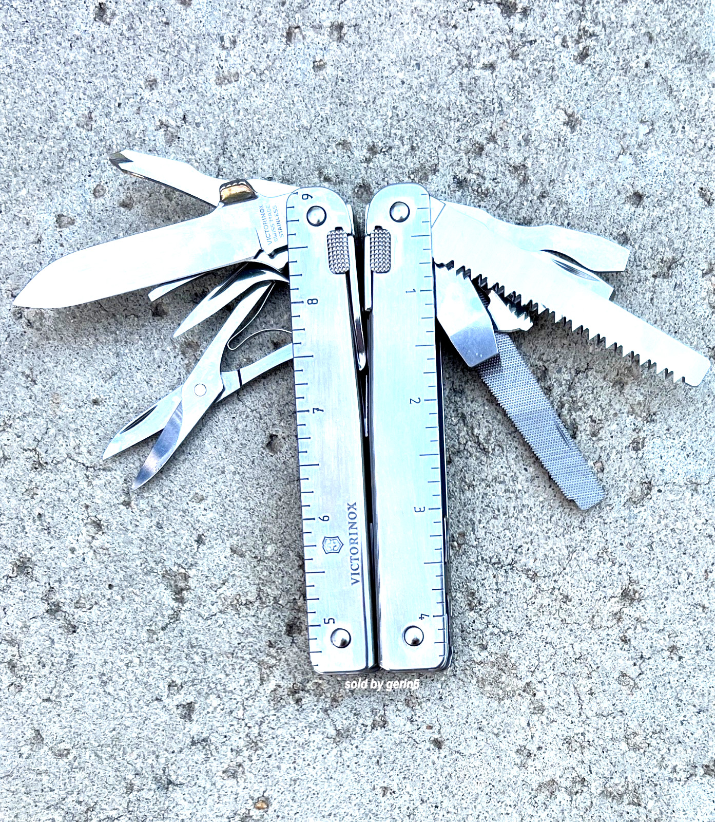 Victorinox Swiss Army Knife SwissTool MX With Black Nylon Pouch 3.0327.MN NIB
