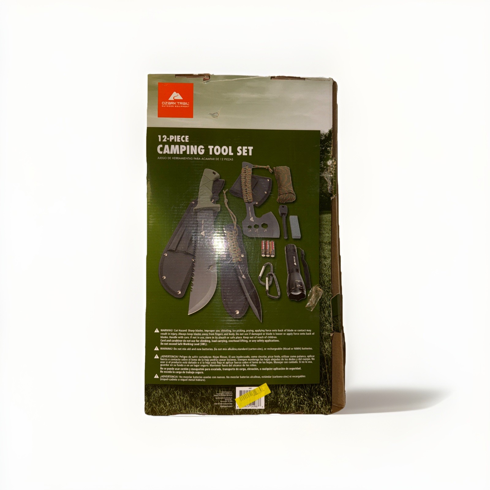 OZARK TRAIL 12 – PIECE CAMPING TOOL SET SURVIVAL – INCOMPLETE READ DESCRIPTION