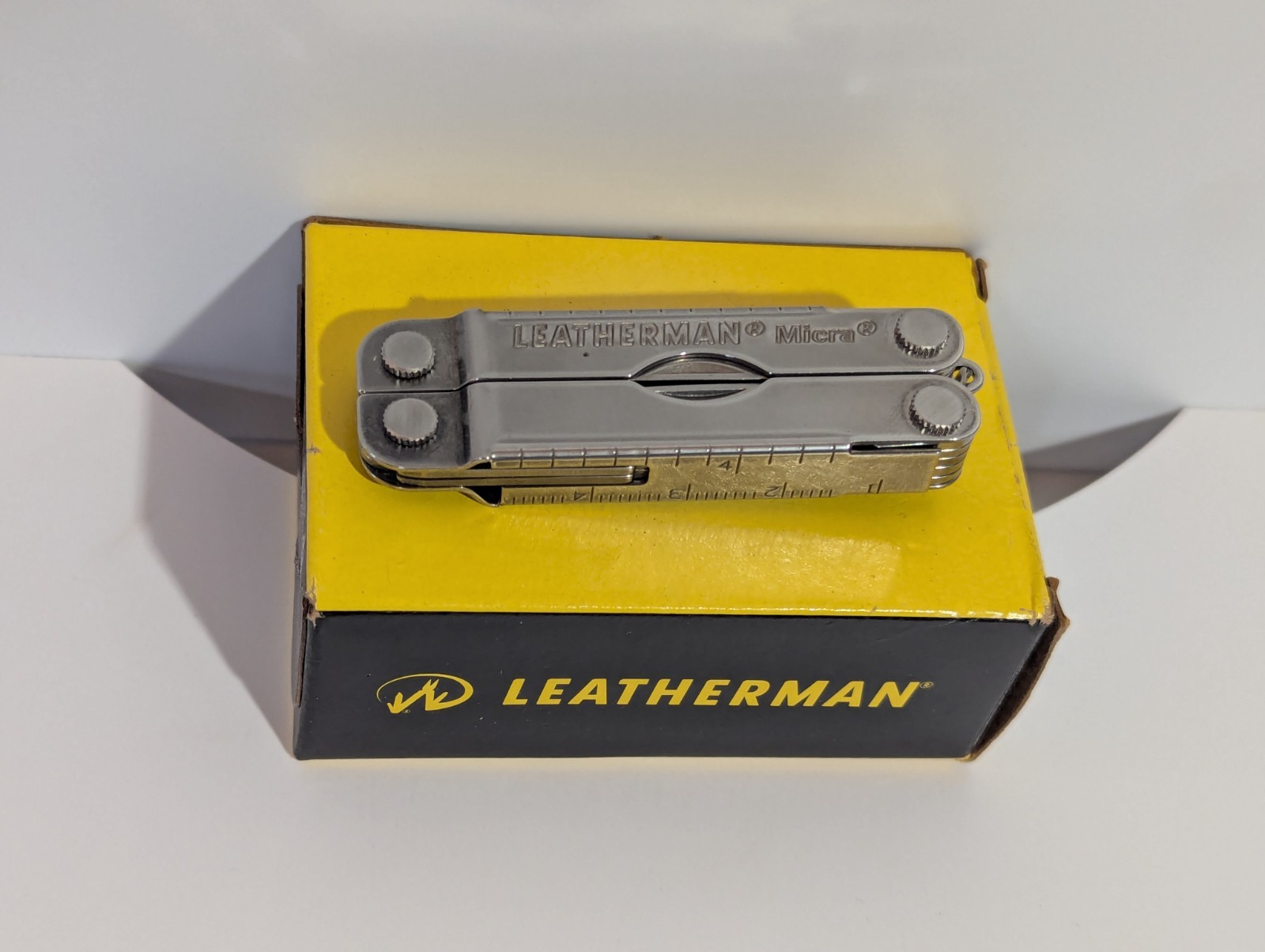 Leatherman Micra Multi-Tool – Stainless Steel 10 In 1 Pocket Keychain NEW Minty