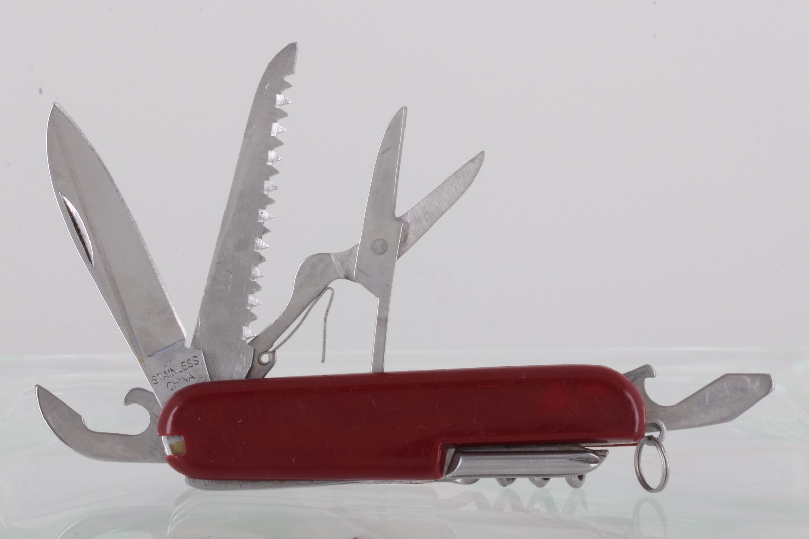 STAINLESS CHINA MULTI TOOL POCKET KNIFE 7084