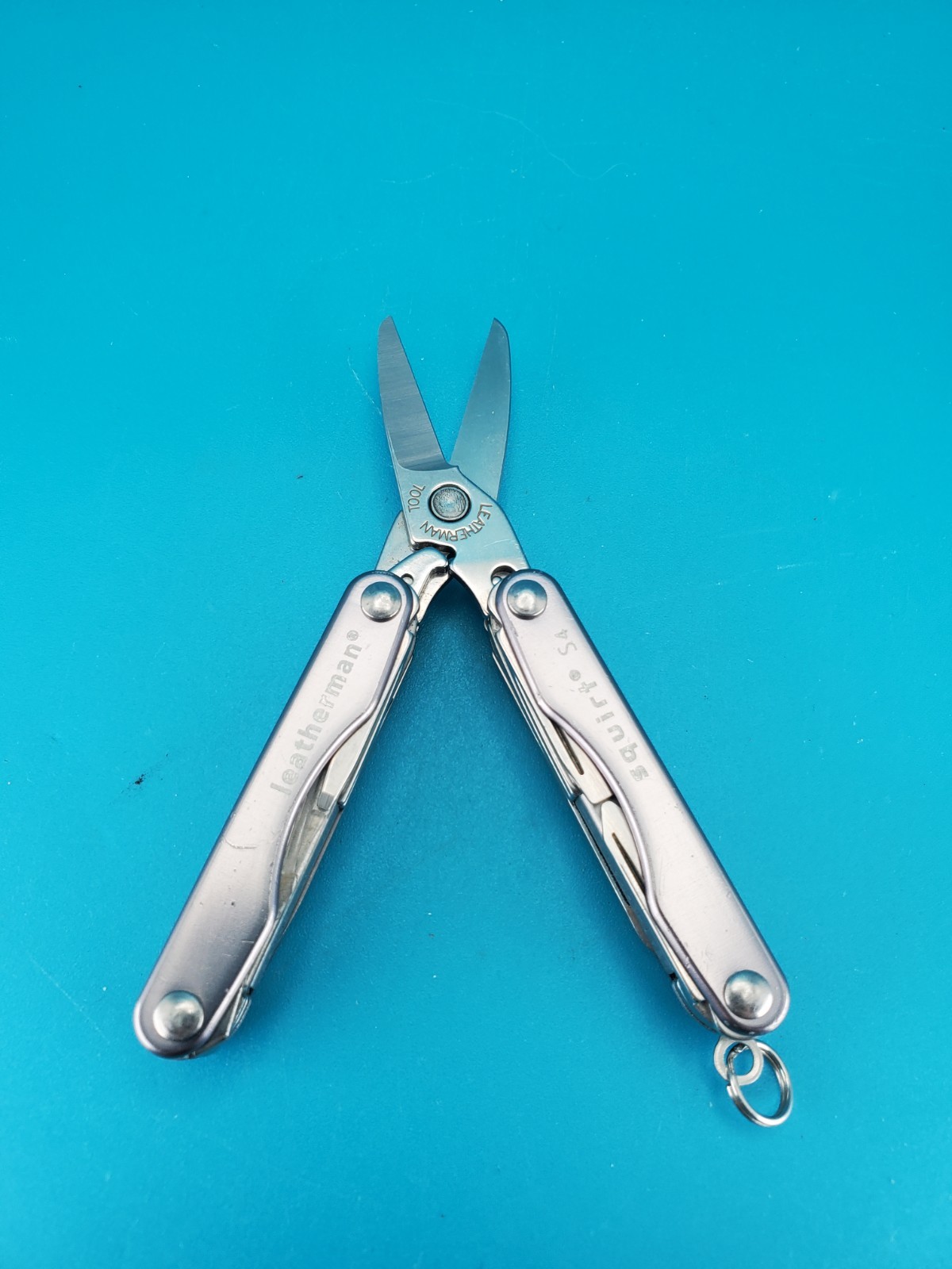 Leatherman Squirt S4 Multi-Tool, Key Ring, Retired, GRAY!
