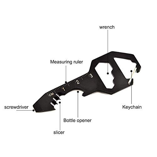 Keychain bottle opener multitool everyday carry gadget