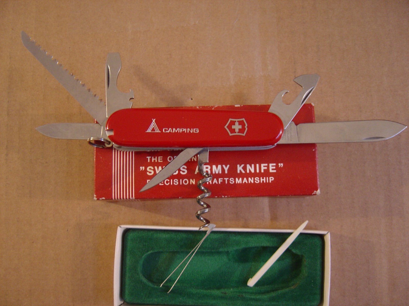 Swiss Army Knife, Camper, Victorinox with original box