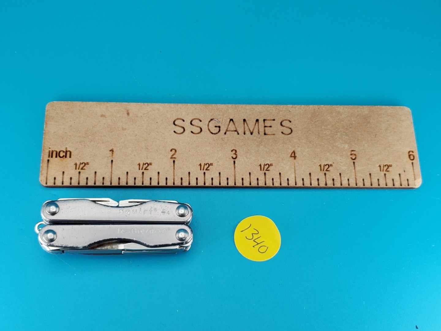Leatherman Squirt S4 Multi-Tool, Key Ring, Retired, GRAY!