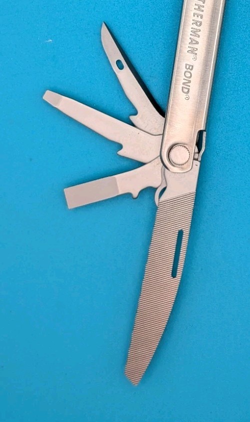 LEATHERMAN Bond Multitool, Stainless Steel Everyday Tool!