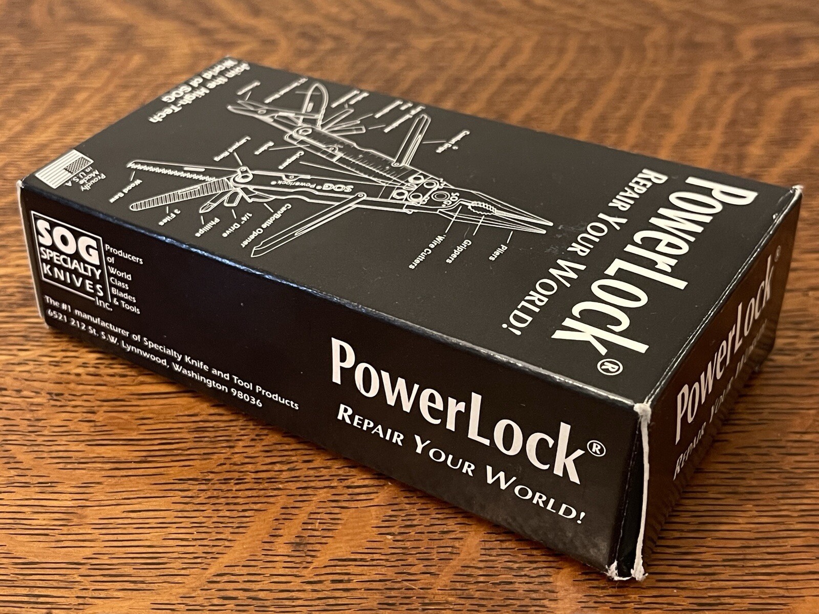 Vintage SOG Powerlock S60 1999 NOS MINTY OLDSTOCK