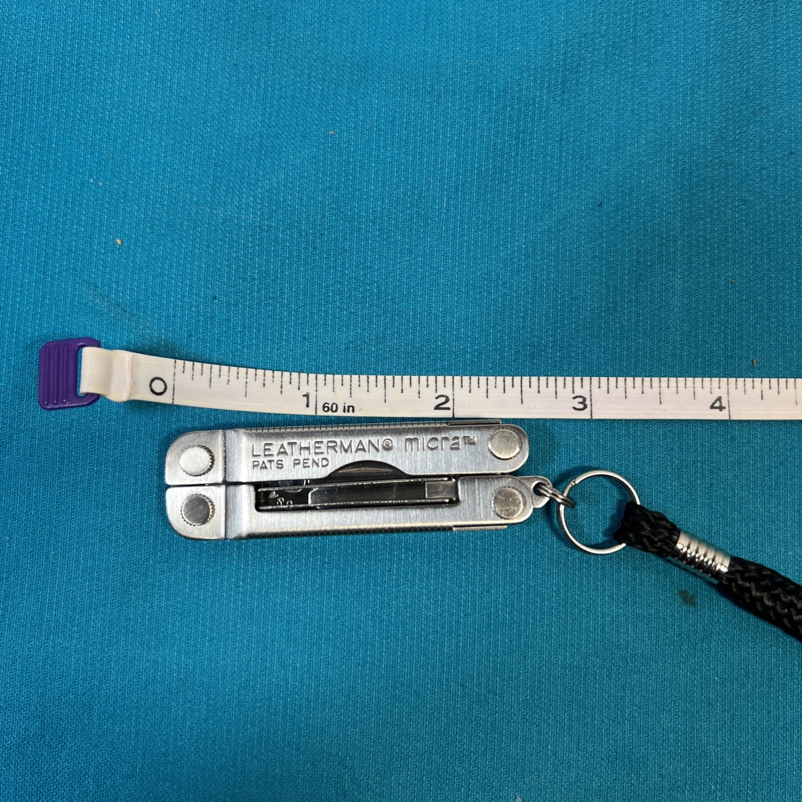 Leatherman Micra Multi-Tool Knife, Scissors- Stainless Steel Very Good Condition