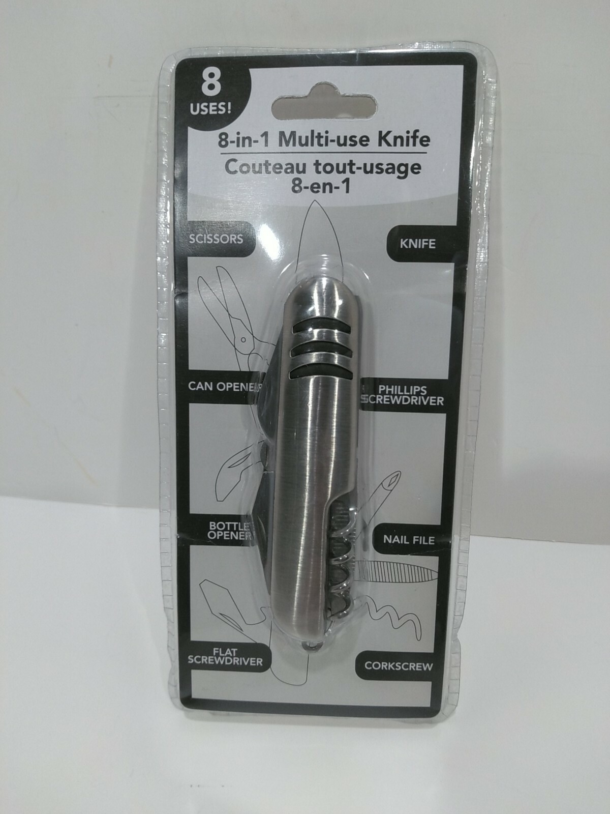 New! 8-IN-1 Pocket Multi-Tool & Knife…