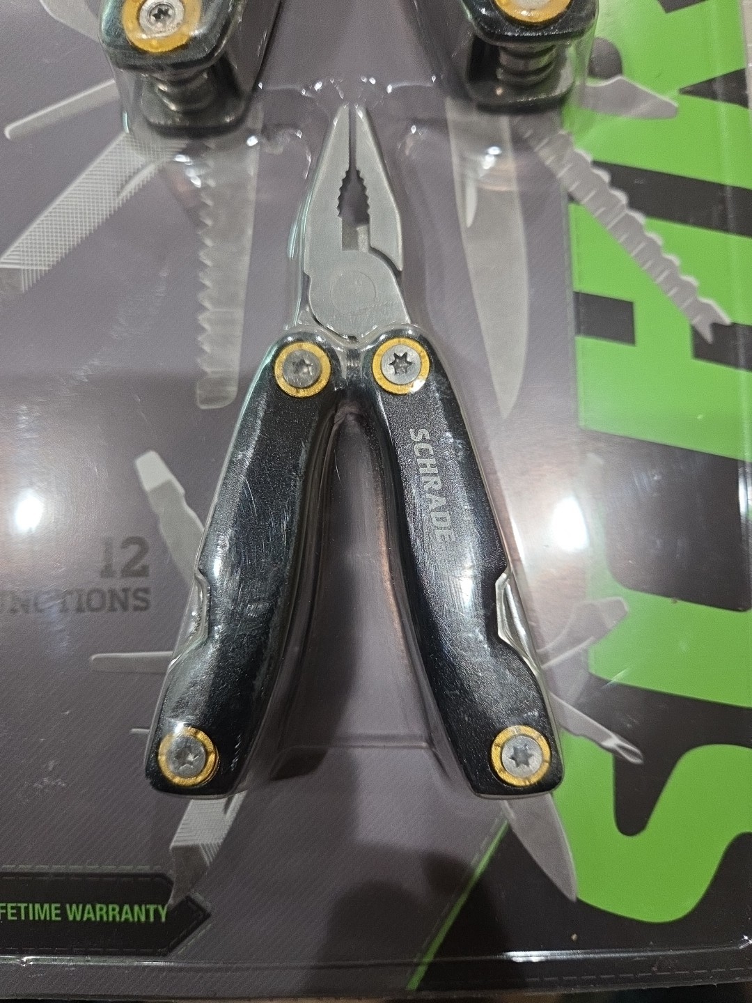 Schrade Multi-Tool Set – 13 And 12 Functions With Cordura Holsters – New