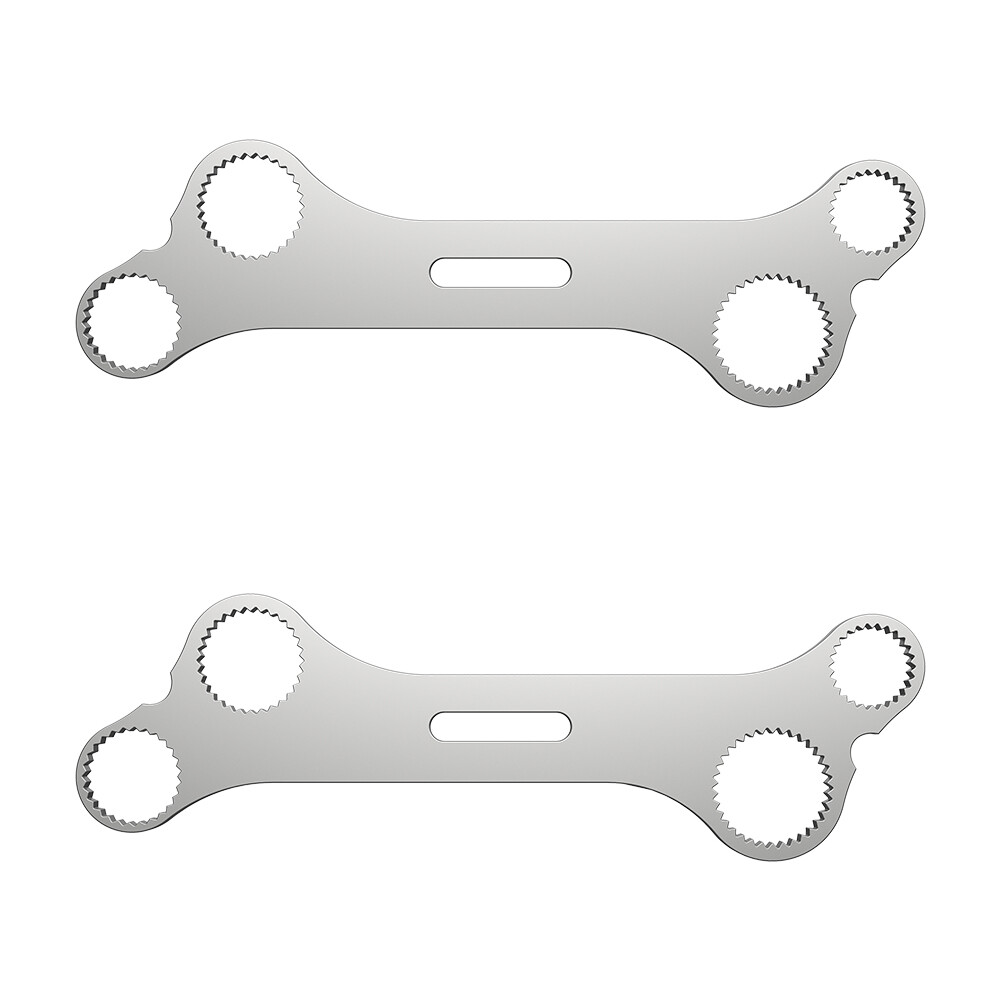 2X Parse Wrench Multitool Spanner For Leatherman Disassembly Tool – Bone Design