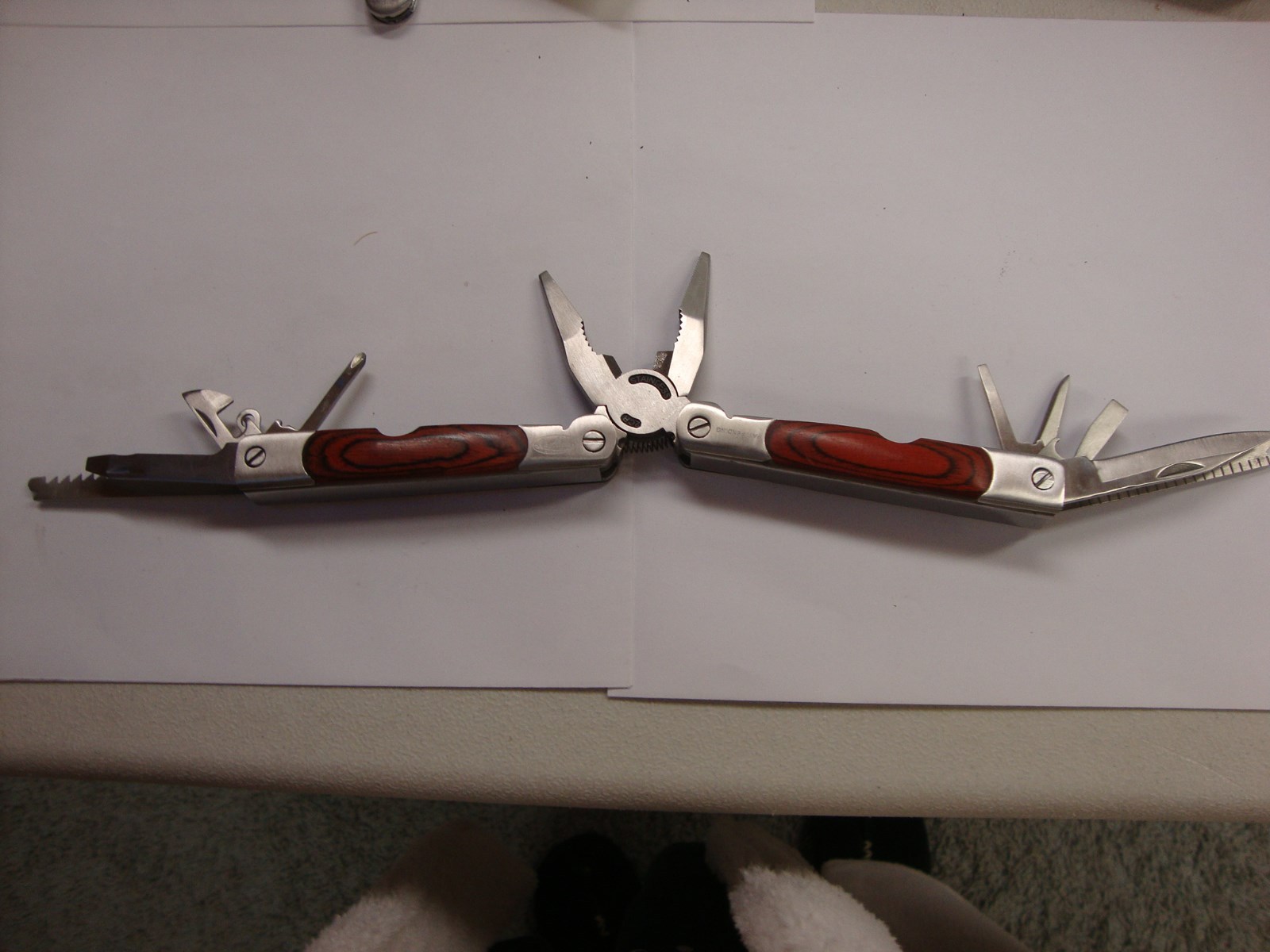 NICE SHEFFIELD STAINLESS MULTI TOOL KNIFE-EXCELLENT