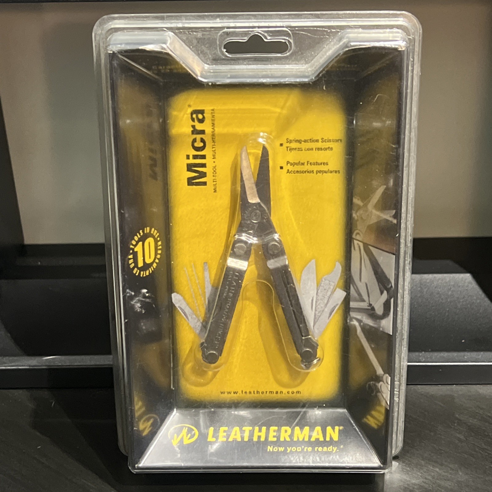 MICRA LEATHERMAN MULTI TOOL KNIFE NEW IN PACKAGE POCKET KEY CHAIN 2006 NOS