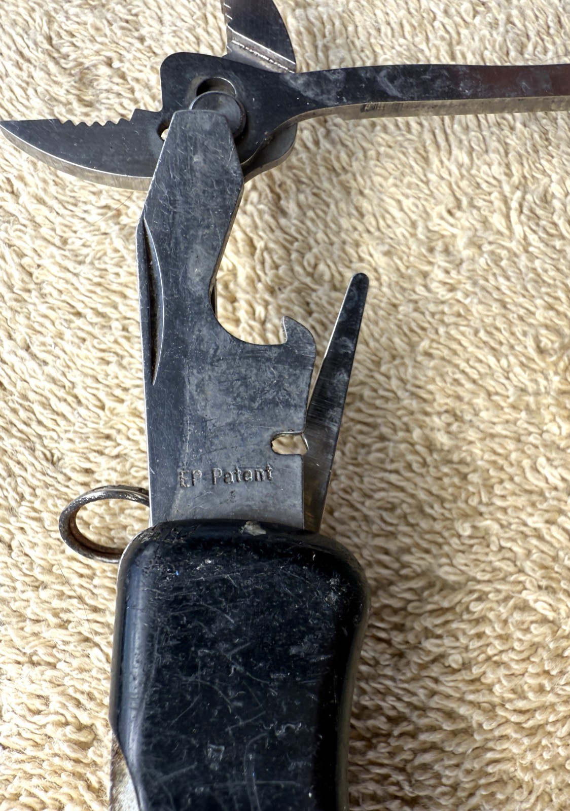 VINTAGE BUCK MULTI-TOOL PAT PEND – WANGER DELEMONT – SWISS – AS PICTURED