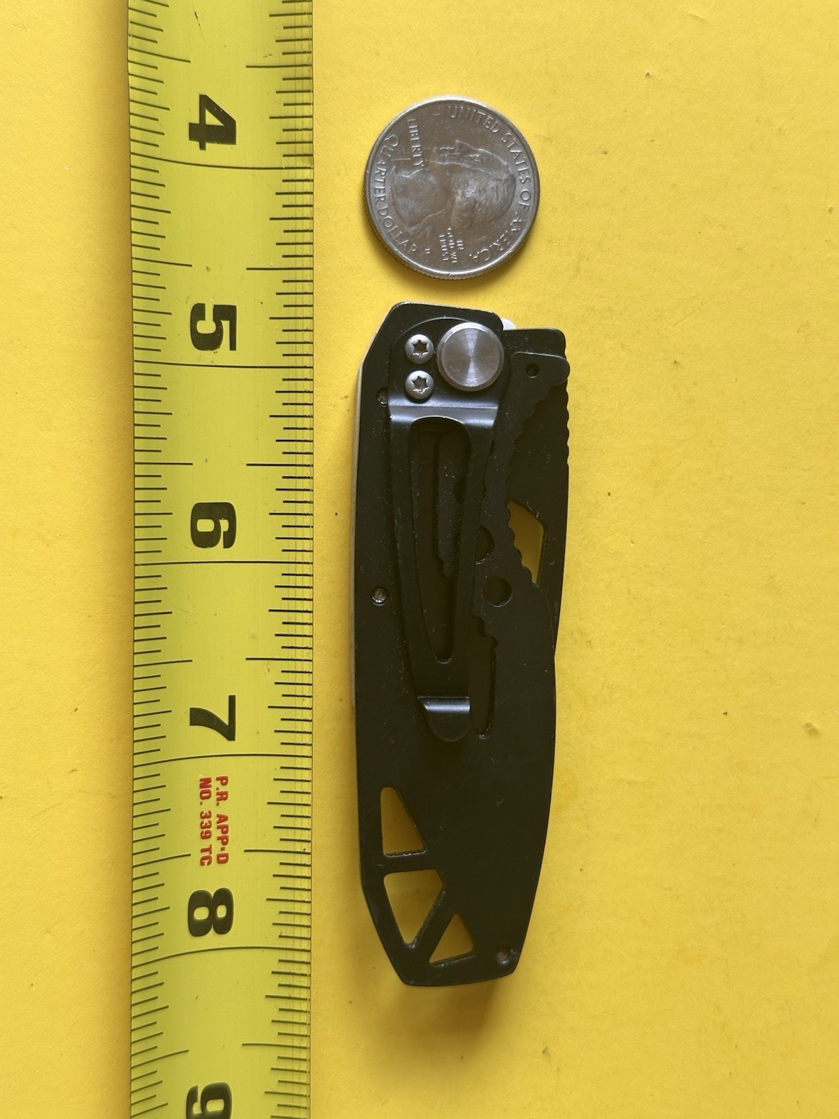 Snap-On BLACK /RED Pocket Knife SUPER NICE!! TSA Confiscated
