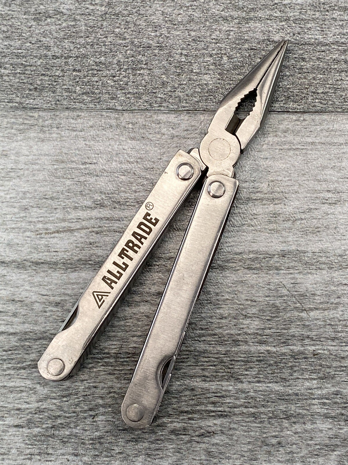 All Trade Multitool Blade Pliers Driver Opener Sheath Camping Outdoors Mechanic