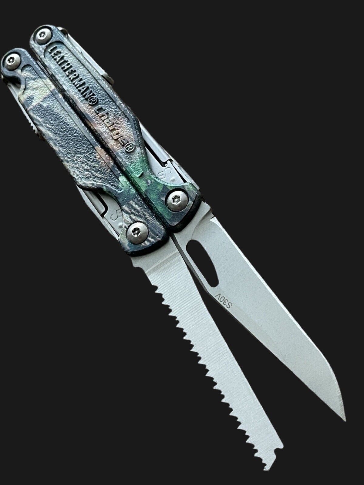 Leatherman Charge TTi Camo/Camouflage Multi Tool. Mint. Matte finish.