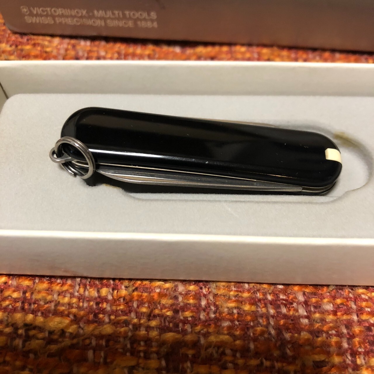 VICTORINOX collaboration model BOYCOTT with manual and box