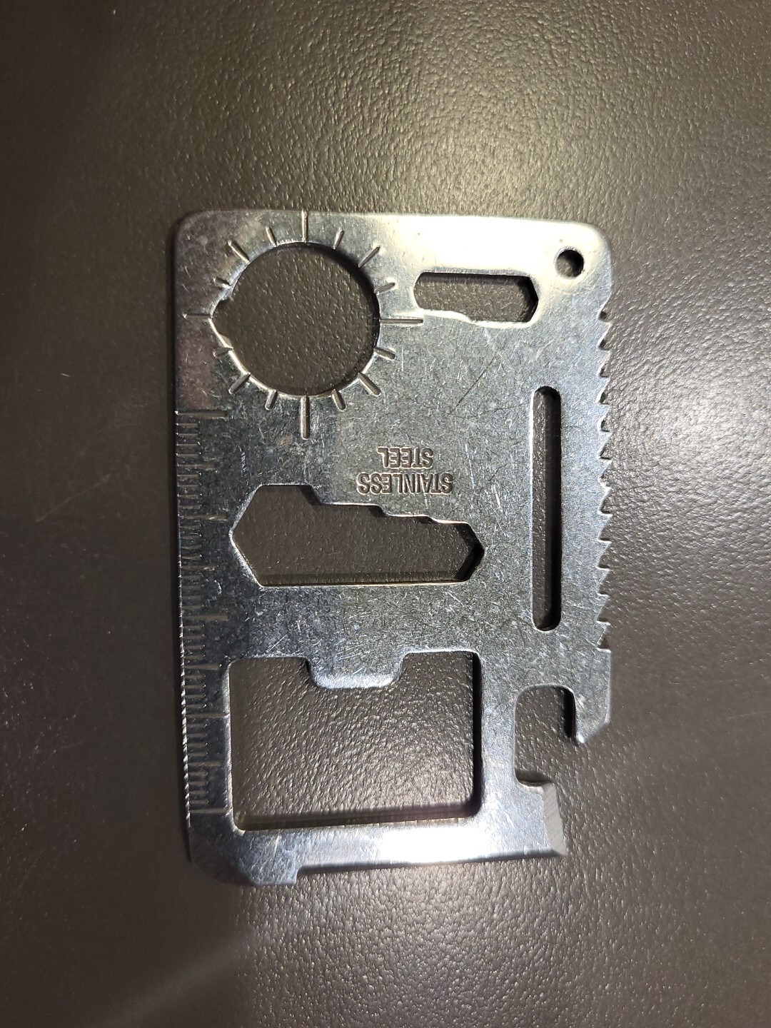11 in 1 Multi Tool pocket wallet thin survival outdoor credit card knife
