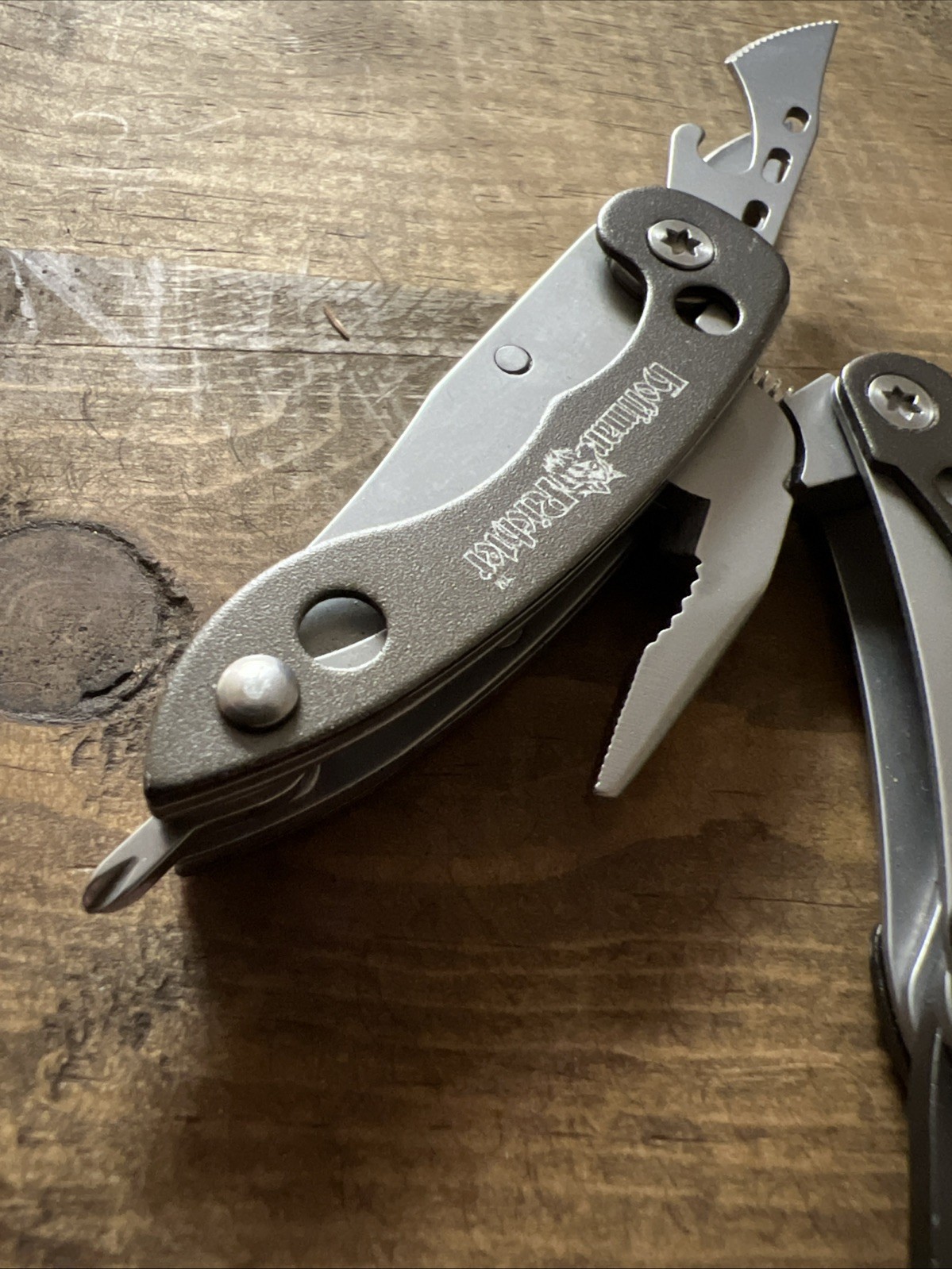 Hoffman Richter Mini Multitool 7-in-1 Knife Bottle Phillips Serrated Knife Plier