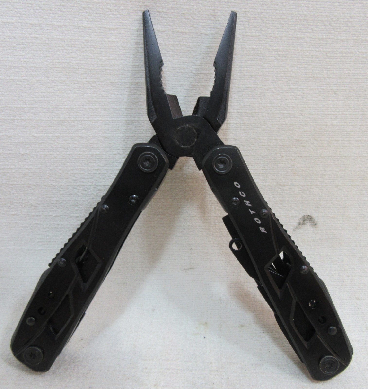 Rothco Black Stainless Steel Multi-Tool 3225 W/Sheath