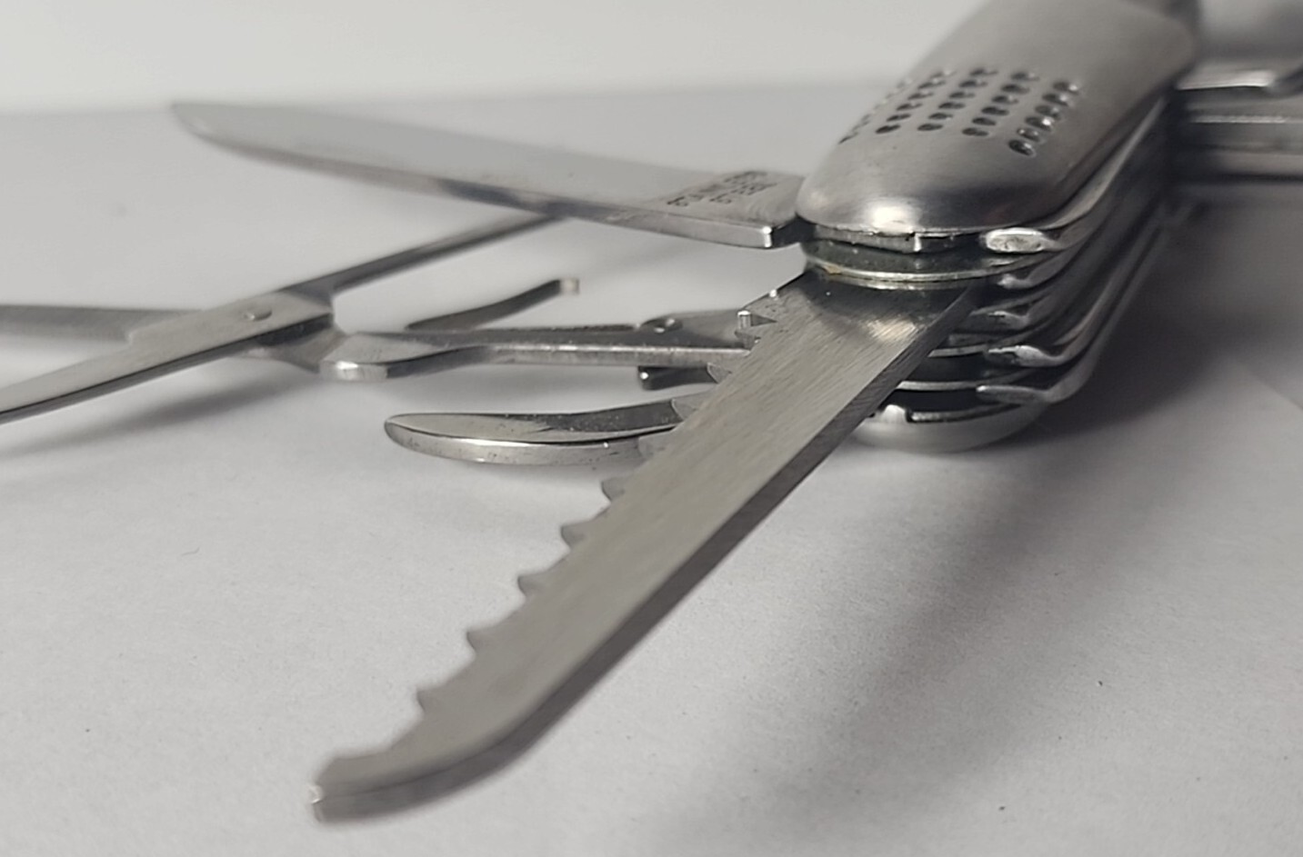 10-in-1 Folding Pocket Knife, Survival Multi-Tool