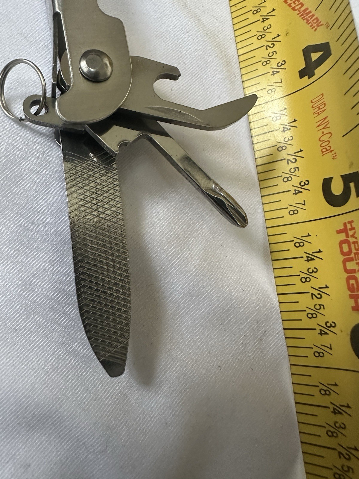 Multi-Tool 10 In 1 Folding Pliers Pocket Utility Knife w/ Sheath Branded “USAA”