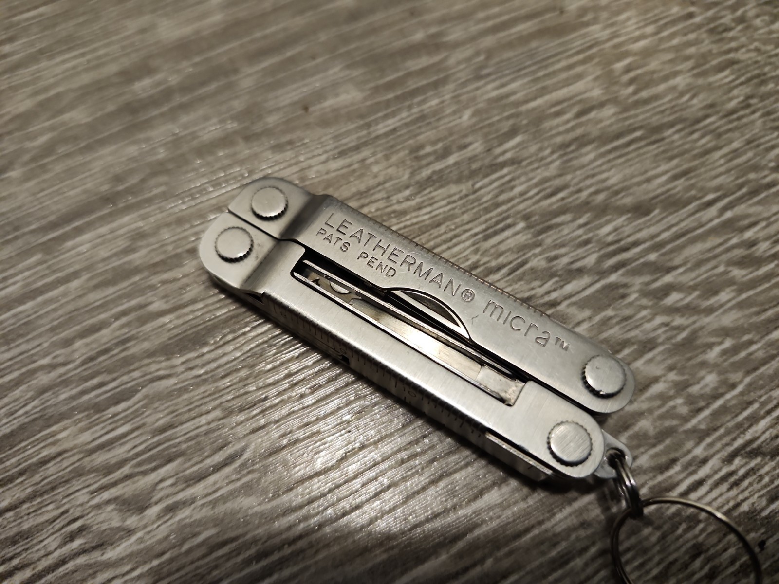 Leatherman Micra Multitool – Stainless Steel, Used, Good Condition