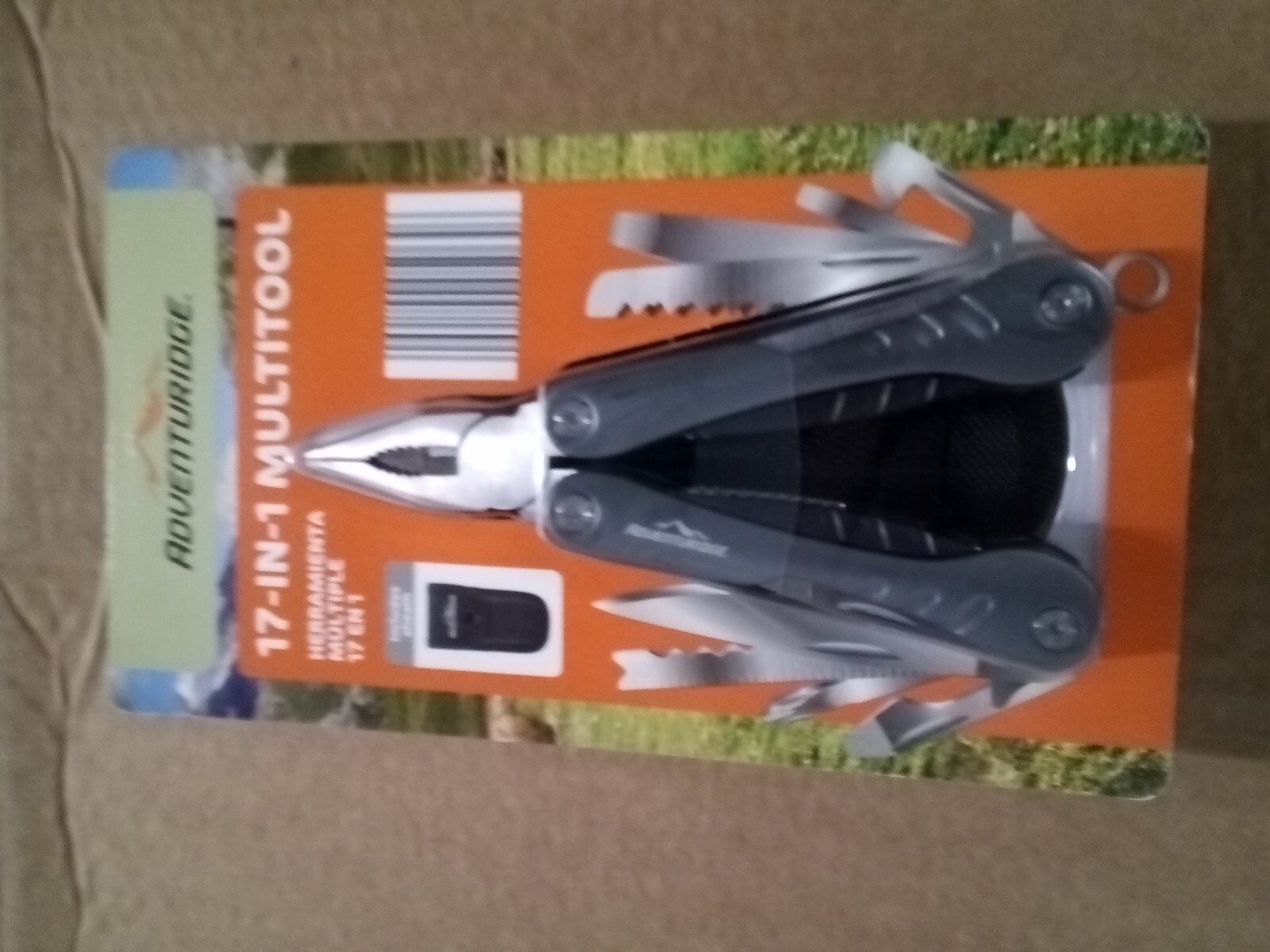 ADVENTURIDGE 17-in-1 Multi Tool With holder New Factory Sealed